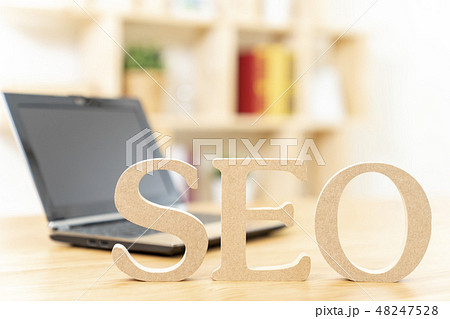 SEO対策イメージ インターネット パソコン SEO対策イメージ インターネット パソコン 48247528