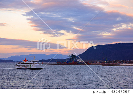 高松港夕景 高松港夕景 48247567