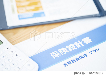 保険営業イメージ　 48248037