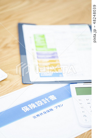 保険営業イメージ　 48248039