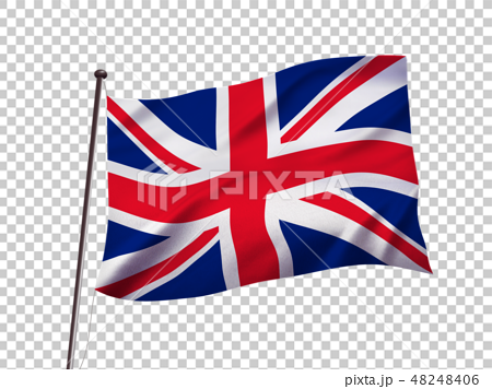 イギリスの国旗イメージのイラスト素材