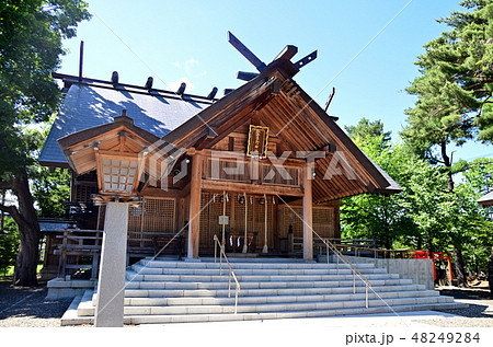 富良野神社の本殿 富良野神社の本殿 48249284
