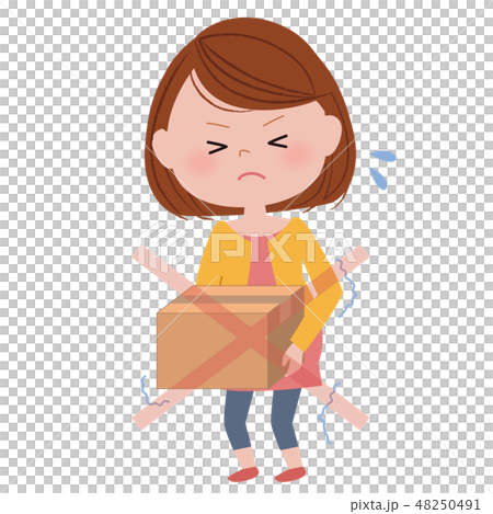 Prohibited behavior of pregnant women (with heavy ones) Prohibited behavior of pregnant women (with heavy ones) 48250491