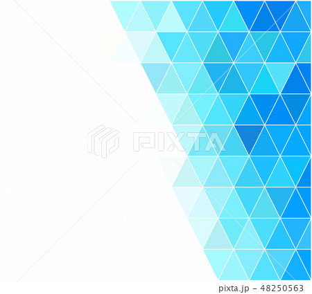 Blue Grid Mosaic Background Blue Grid Mosaic Background 48250563