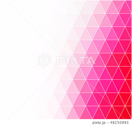 Red Grid Mosaic Background  48250993