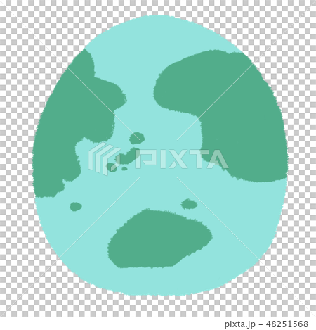 Simple Earth Illustration Stock Illustration