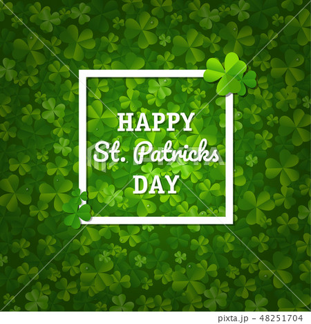 St. Patricks Backgrounds With Clovers St. Patricks Backgrounds With Clovers 48251704