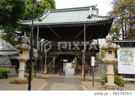 2月　東高円寺03妙法寺仁王門(山門) 48258561
