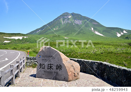 知床峠からの羅臼岳 48259943