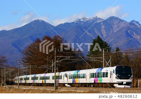 八ヶ岳とE257系 あずさ 八ヶ岳とE257系 あずさ 48260612