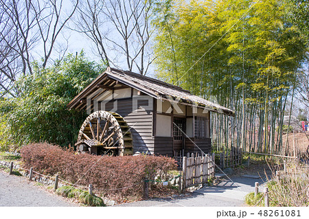 東京都 府中市郷土の森博物館 水車小屋 東京都 府中市郷土の森博物館 水車小屋 48261081