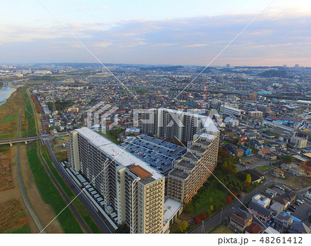 マンション〜ドローンで空撮(東京都日野市) マンション〜ドローンで空撮(東京都日野市) 48261412