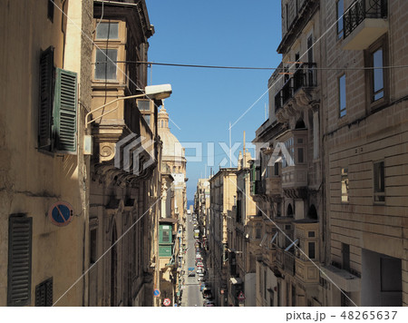 Malta, Valletta /マルタ・ヴァレッタ歴史地区 坂道 Malta, Valletta /マルタ・ヴァレッタ歴史地区 坂道 48265637