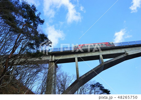 三鉄北リアス線の観光名所橋梁 三鉄北リアス線の観光名所橋梁 48265750