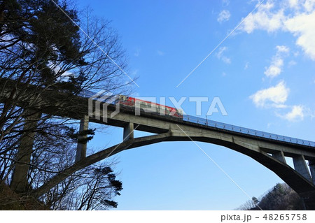三鉄北リアス線の観光名所橋梁 48265758
