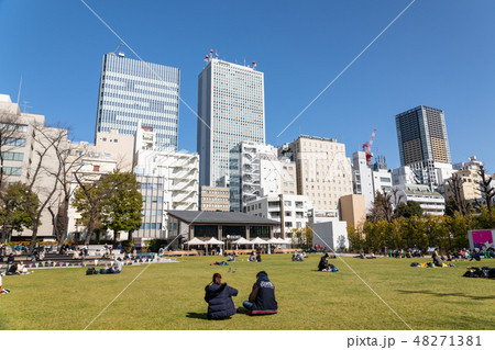 南池袋公園 昼休み時間 南池袋公園 昼休み時間 48271381