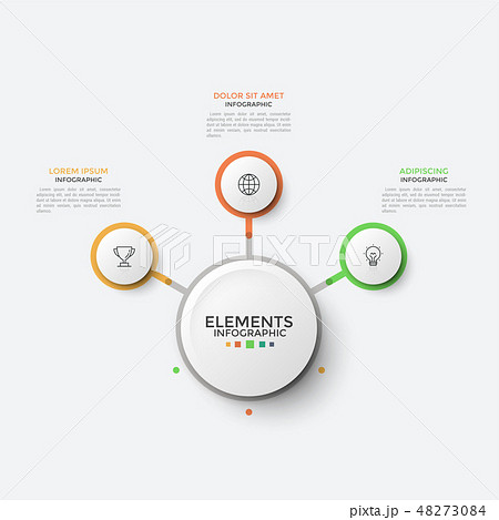 Infographic design template 48273084