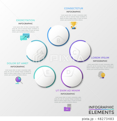 Creative infographic design template 48273483