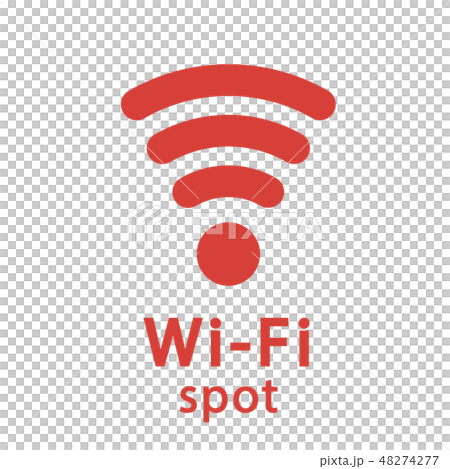 WiFi spot マーク WiFi spot マーク 48274277