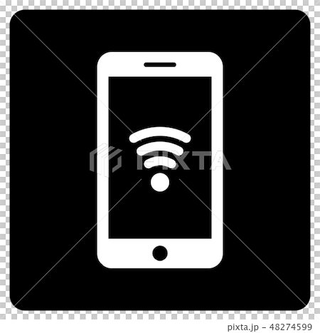 スマホ WiFi マーク 48274599