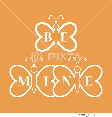 Butterflies and Valentine's Day Be Mine love. Butterflies and Valentine's Day Be Mine love. 48276590