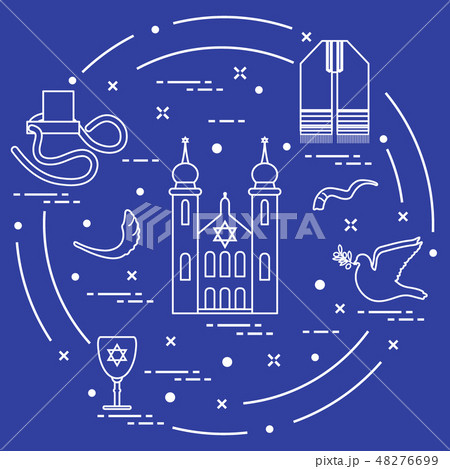 Jewish symbols 48276699