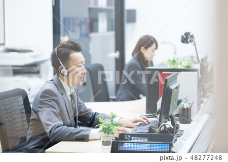男性コールセンター 48277248