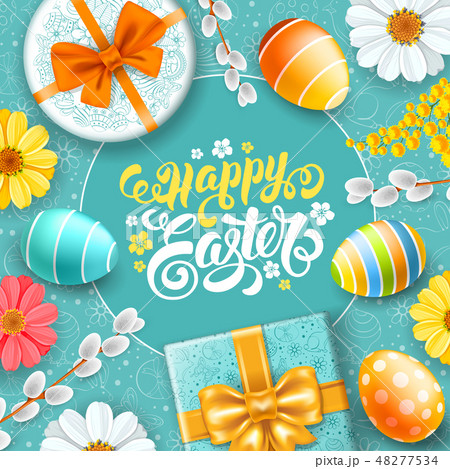Happy Easter Greeting Happy Easter Greeting 48277534