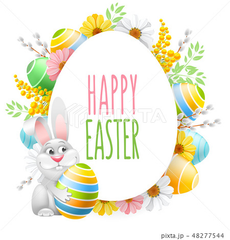 Happy Easter Greeting Happy Easter Greeting 48277544