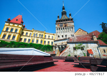 Famous clock tower build by Saxons 48277817