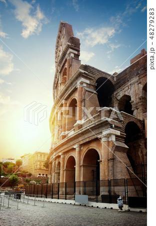 Wall of Colosseum 48279283