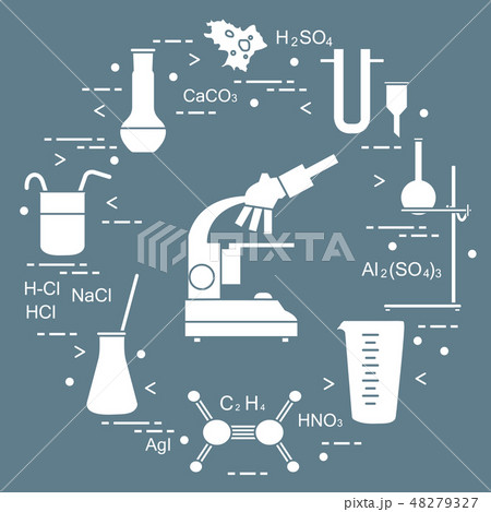 Chemistry scientific, education elements Chemistry scientific, education elements 48279327