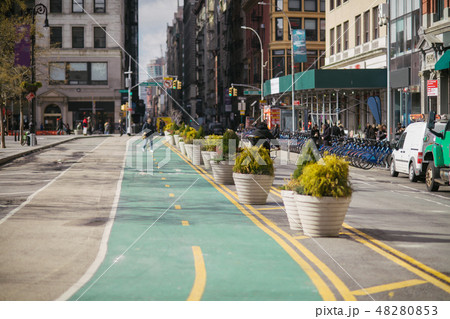 New York City Manhattan Union Square street New York City Manhattan Union Square street 48280853