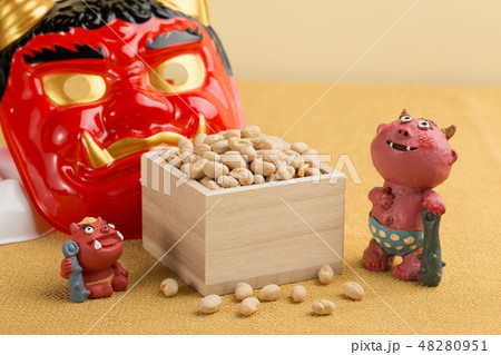 豆まき(煎り大豆)イメージ 豆まき(煎り大豆)イメージ 48280951