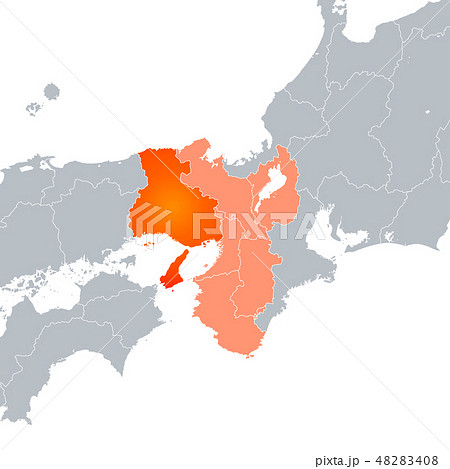 兵庫県地図と関西地方