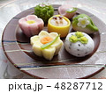春の和菓子 48287712