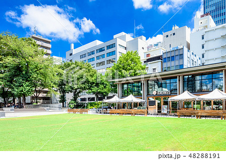 東京　夏の南池袋公園 48288191