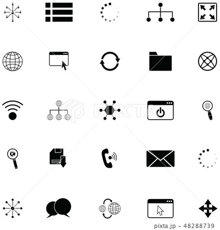 network icon set 48288739