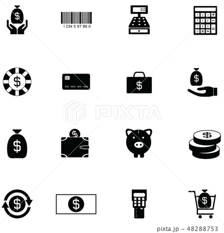 payments icon set 48288753