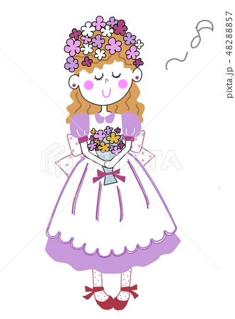 すぷりんぐがーる(背景なし) すぷりんぐがーる(背景なし) 48288857