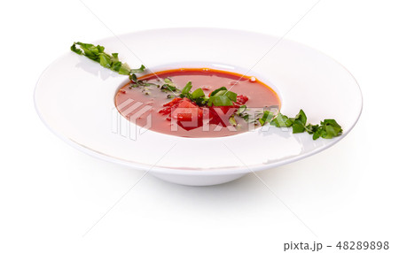 Red borsch, Ukrainian cuisine Red borsch, Ukrainian cuisine 48289898