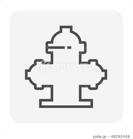 fire hose icon 48292438