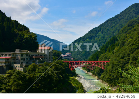 黒部峡谷鉄道　新山彦橋 48294659