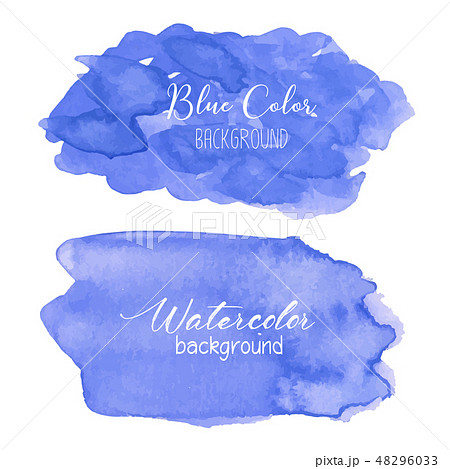 Blue abstract watercolor background. 48296033