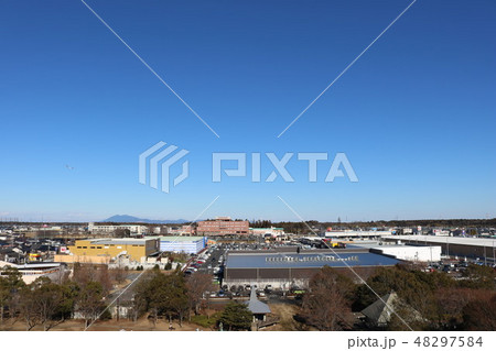 茨城県龍ケ崎市中里にある龍ヶ岡公園たつのこ山からの眺望 茨城県龍ケ崎市中里にある龍ヶ岡公園たつのこ山からの眺望 48297584