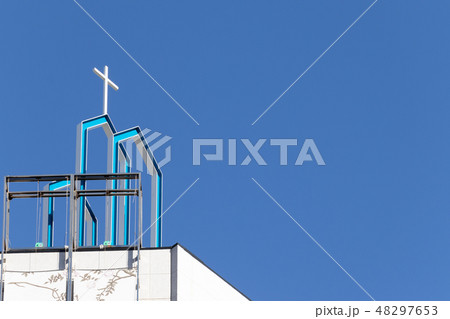 十字架と青空 十字架と青空 48297653