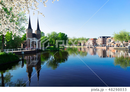 Oosrpoort gate in Delft, Netherlands 48298033