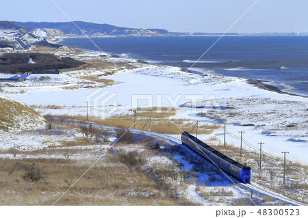 冬の根室本線を走る「スーパーおおぞら」 冬の根室本線を走る「スーパーおおぞら」 48300523