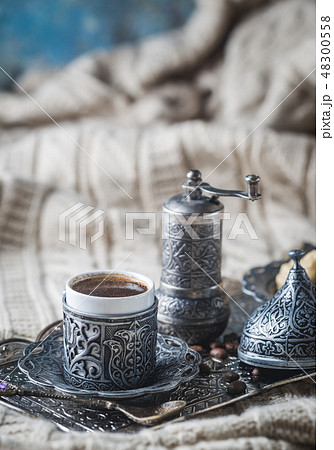 Traditional turkish coffee Traditional turkish coffee 48300558
