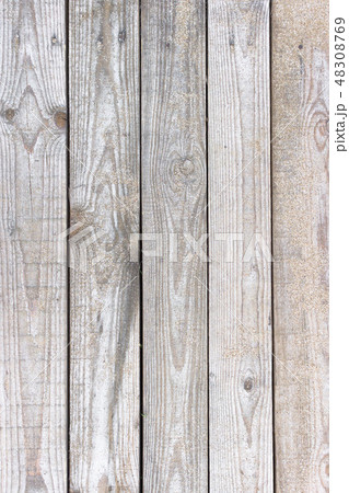 Background from longitudinal wooden boards 48308769